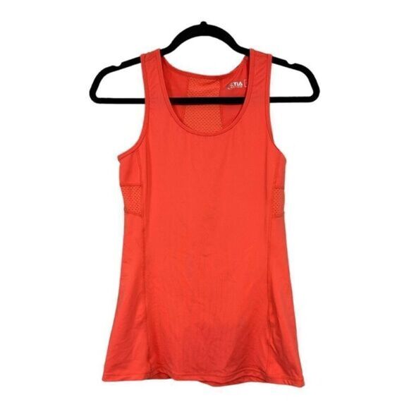Zyia zipper distance orange tank size XS - Picture 1 of 5